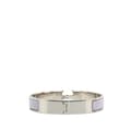 Miniatyrbild 3 av 5: Pre-owned Hermès Narrow Enamel Clic H Bracelet PM Purple
