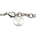 Miniatyrbillede 4 af 5: Pre-owned Louis Vuitton Silver Plated Essential V Supple Bracelet Silver