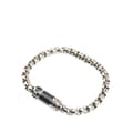 Miniatyrbillede 2 af 6: Pre-owned Louis Vuitton Monogram Eclipse Chain Bracelet Silver