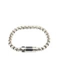Miniatyrbillede 1 af 6: Pre-owned Louis Vuitton Monogram Eclipse Chain Bracelet Silver