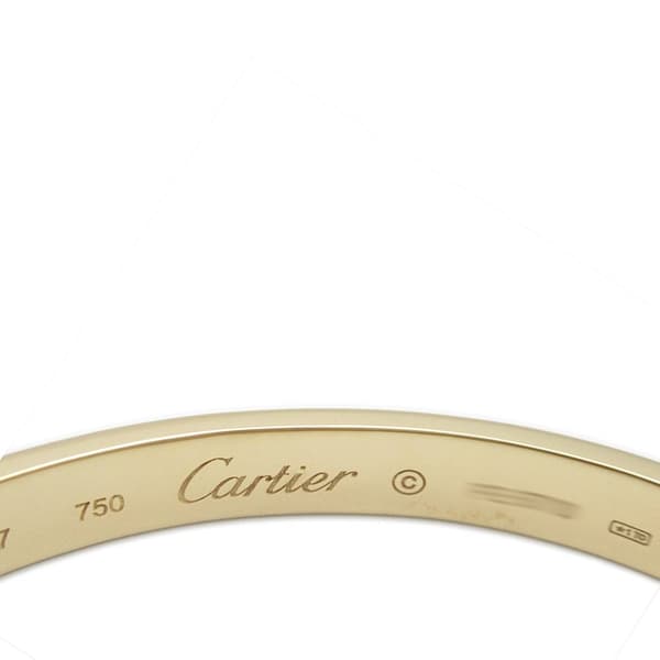 Pre-owned Cartier 18K Yellow Gold Classic Love Bracelet Gold