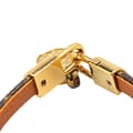Miniatyrbillede 5 af 9: Pre-owned Louis Vuitton Monogram Tribute Charm Bracelet 17 Brown