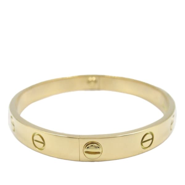 Pre-owned Cartier 18K Yellow Gold Classic Love Bracelet Gold