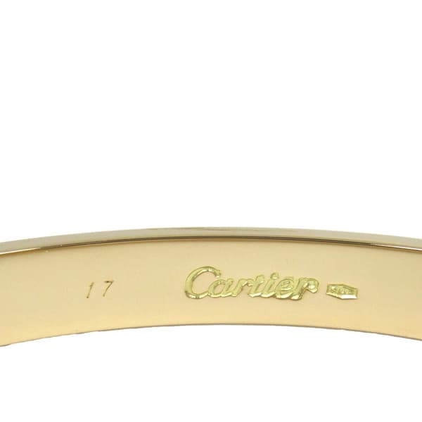 Pre-owned Cartier 18K Yellow Gold Classic Love Bracelet Gold