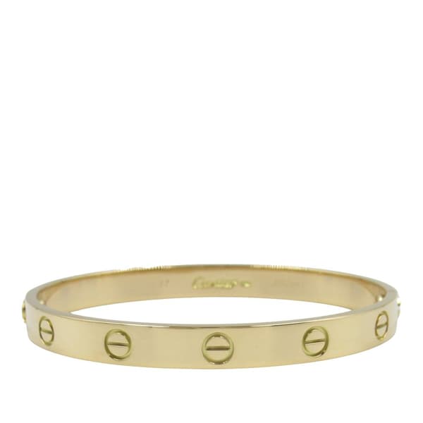 Pre-owned Cartier 18K Yellow Gold Classic Love Bracelet Gold