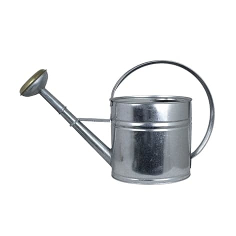 Watering Can Oval Zinc 4L