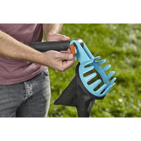 GARDENA kombisystem Fruit Picker - Rostfritt stålblad och nätväska