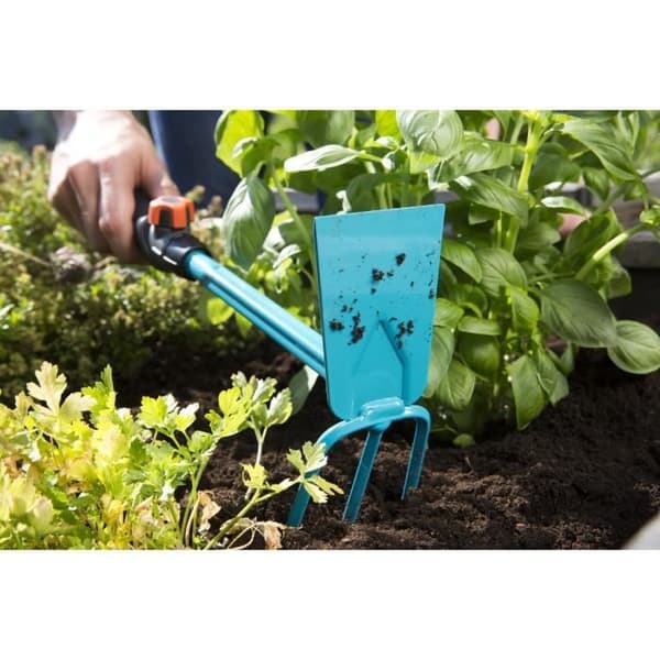 GARDENA Combisystem® blomnyckel - Belagt stål - Verktyg för markarbete - 25 års garanti