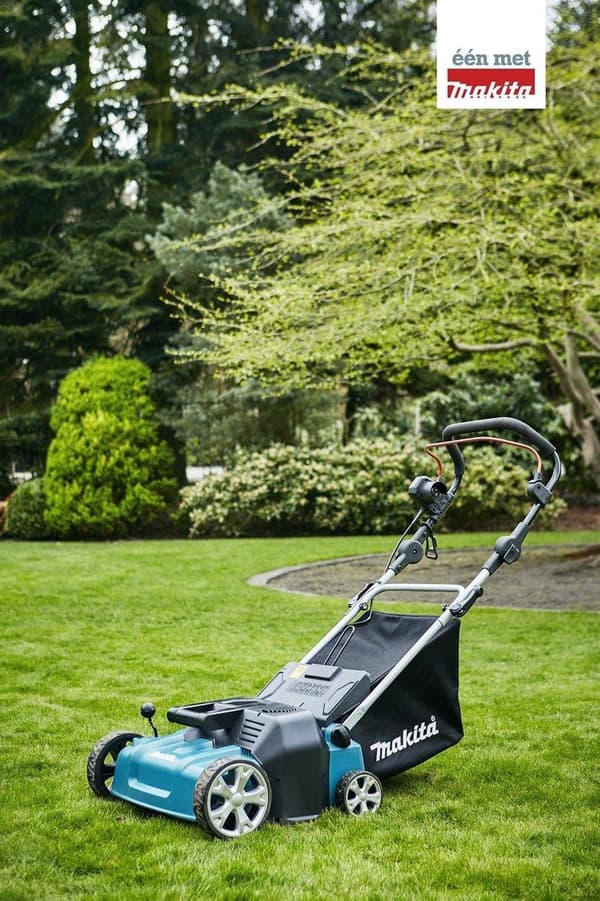 Makita UV3600 gräsmattor 1800 W 40 L Svart, Cyan
