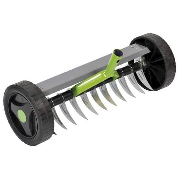 Ytan manuell arieggiatore med hjul - VERDEMAX - 11 tänder - hjuldiameter 16 cm