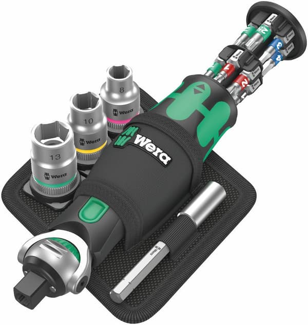 Wera 05004281001 ratchet wrench 18 pc(s) Black, Green