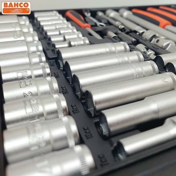 BAHCO SOCKET WRENCH SET 103el 1/2" / 1/4"