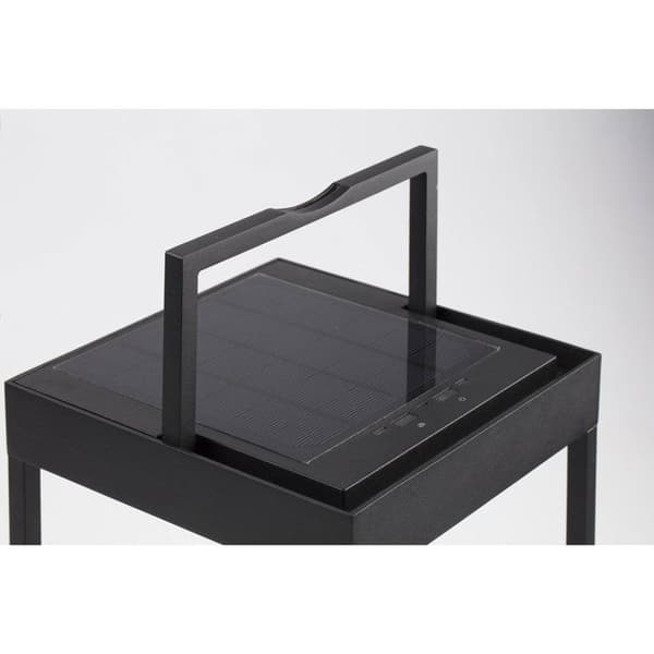 Bärbar LED-lampa - KASP - Svart - USB-uppladdningsbar - 150 lumen - 30 cm