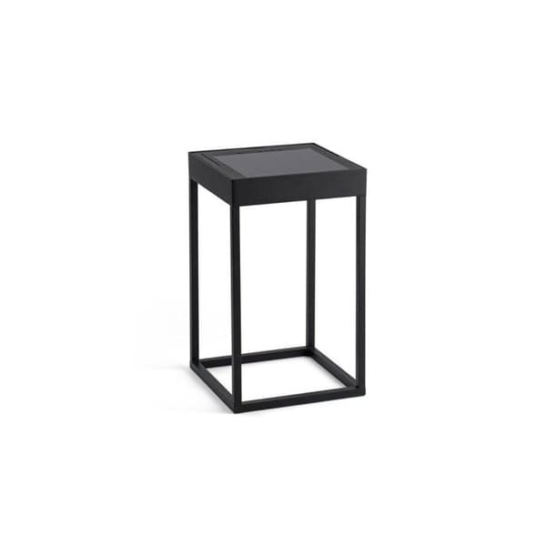 Bärbar LED-lampa - KASP - Svart - USB-uppladdningsbar - 150 lumen - 30 cm Svart