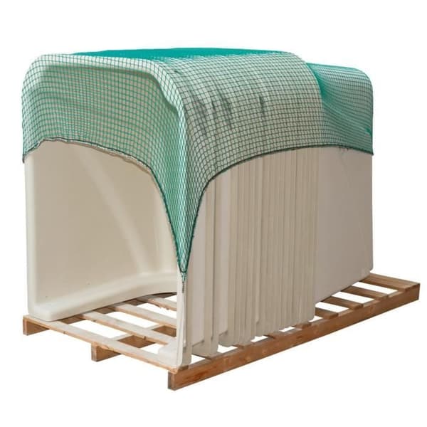 Kerbl SafeNet skyddsnät 45 mm - grön/grön - 6x3,5 m