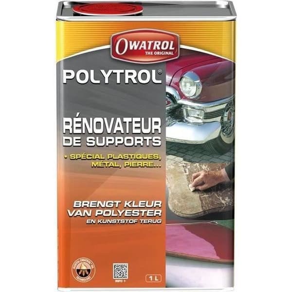 OWATROL POLYTROL Renoverare Plast och Multi-ytor Exteriör Renoverare Krom Golv Trädgårdsmöbler Stenar Marmor Metaller Ré