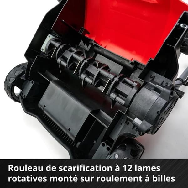 Einhell Gräsrivare utan sladd GC-SC 18/28 Li Solo - Power X-Change (18V, Arbetsbredd 28cm) Levereras utan batteri eller laddare