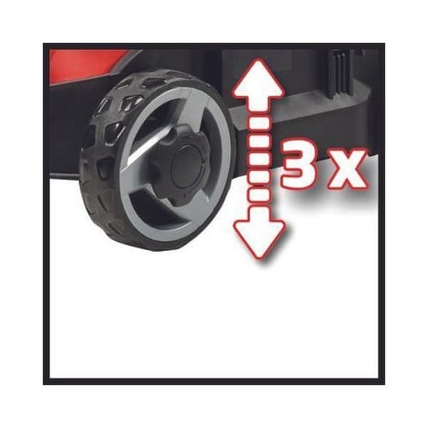 Einhell Gräsrivare utan sladd GC-SC 18/28 Li Solo - Power X-Change (18V, Arbetsbredd 28cm) Levereras utan batteri eller laddare
