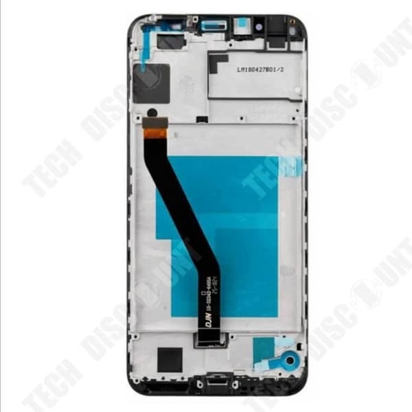 TD® Komplett skärm för Iphone 11 storlek 6,1" svart Touchglas + LCD-skärm -VISIODIRECT