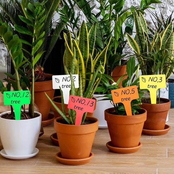 50st Växtetiketter | Plantskyltar för Märkning av Växter