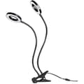 Miniatyrbild 1 av 2: LED-lampa för växter - XAVAX - Circle - 48 LED (18 W) - 3 ljuslägen - USB uppladdningsbar
