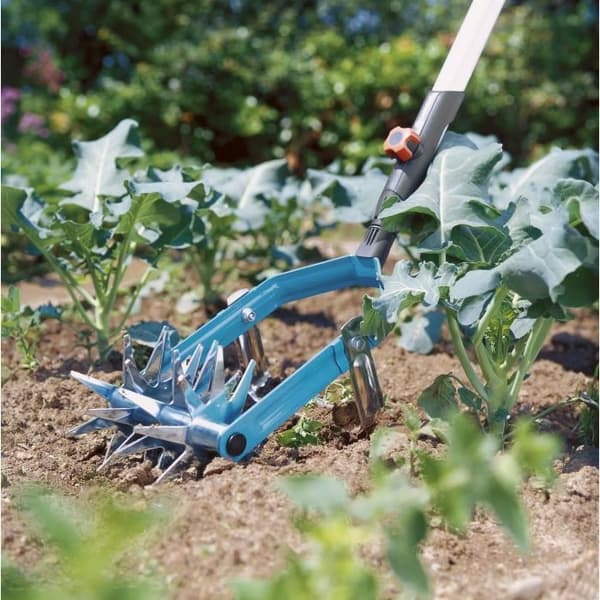 GARDENA Crumbler-Weeder 14cm combisystem® – Högkvalitativt galvaniserat stål – Såverktyg – 25 års garanti (3195-20)