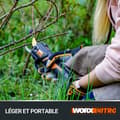 Miniatyrbild 2 av 4: Worx - WG330E.9 - NITRO - 20V Borstlös sladdlös sax/beskärare - (Levereras utan batteri eller laddare) - Svart/Orange