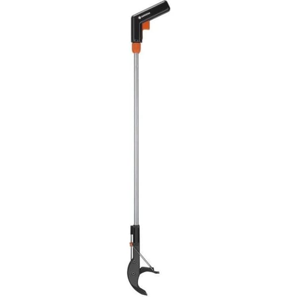 GARDENA Trädgårdstänger - Roterande handtag - Metallförstärkning - Pick-up spik - Tryckknapp - Antirostbehandling - (3567-20)