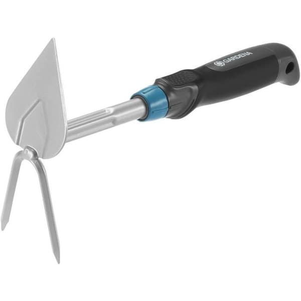 GARDENA Comfort Flower Brush 6cm combisystem® - Belagt stål - Verktyg lämpligt för allt markarbete - 25 års garanti (8955-20)