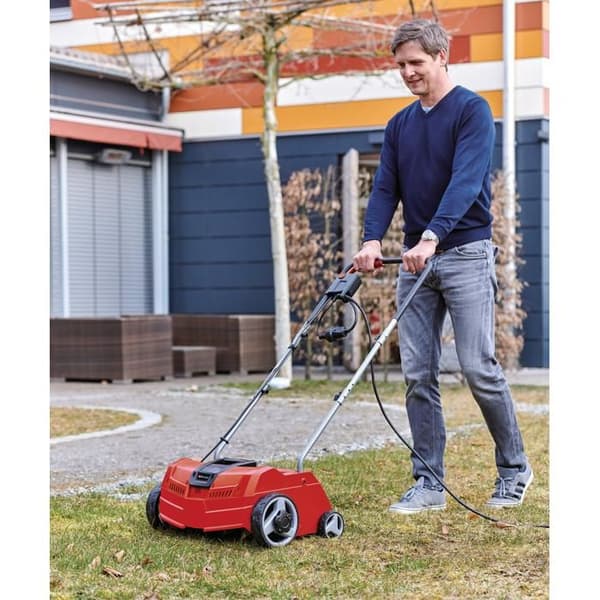 Einhell elektrisk vertikalskärare GC-ES 1231/1 (1,2 kW, upp till 300 m², kulager + 8 dubbla blad)