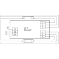 Miniatyrbild 2 av 2: Philips 86347500 ballast med integrerad 10 W LED - Grå 35x25 cm