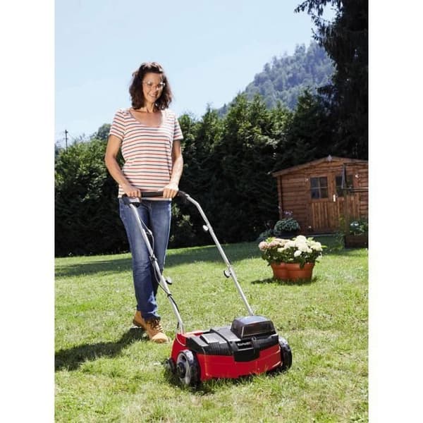 Elektrisk rivare - EINHELL - GC-SC 36/31 Li-Solo - 36V batteri - Riktningsvals med 8 blad