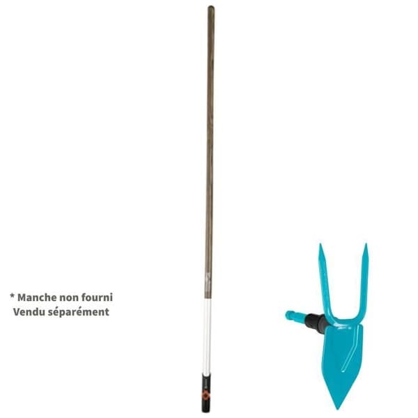 GARDENA Combisystem® Serfouette 7cm i rostfritt stål - Verktyg för markarbete - 25 års garanti