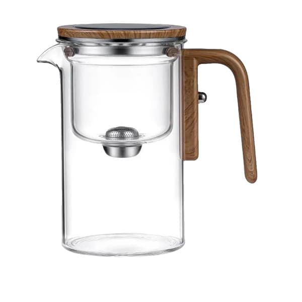 Glas Teapot, 800ml Kapacitet, Brugervenlig Brygning,800 ml
