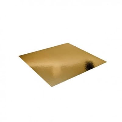 30x30 cm Tårtbrickor 5 st Guld/Silver