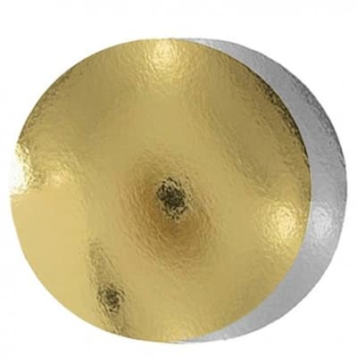 32 cm Tårtbrickor 5 st Guld/Silver