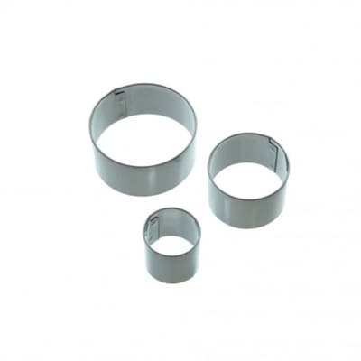 Runda 3st Utstickare i metall Kitchen Craft