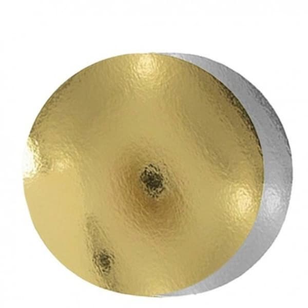 29,5 cm Tårtbrickor 5 st Guld/Silver