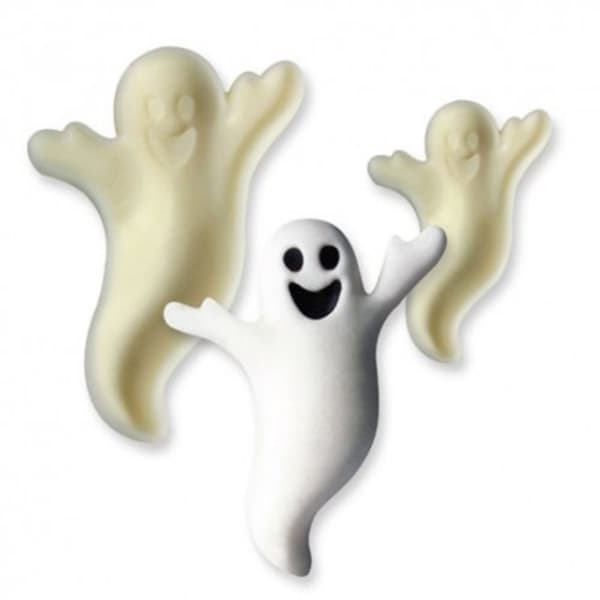 Ghost Halloween 2 st JEM Pop It® Utstickare