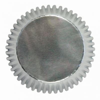 Metallic Silver 30st Muffinsformar PME