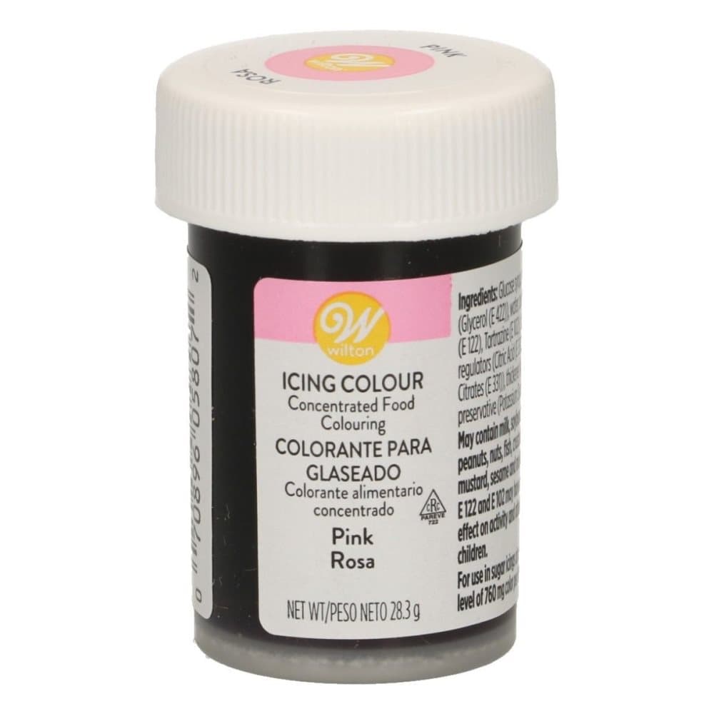 Pink Wilton Icing Color 28g Livsmedelsfärg