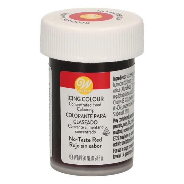 Red No-Taste Wilton Icing Color 28g Livsmedelsfärg