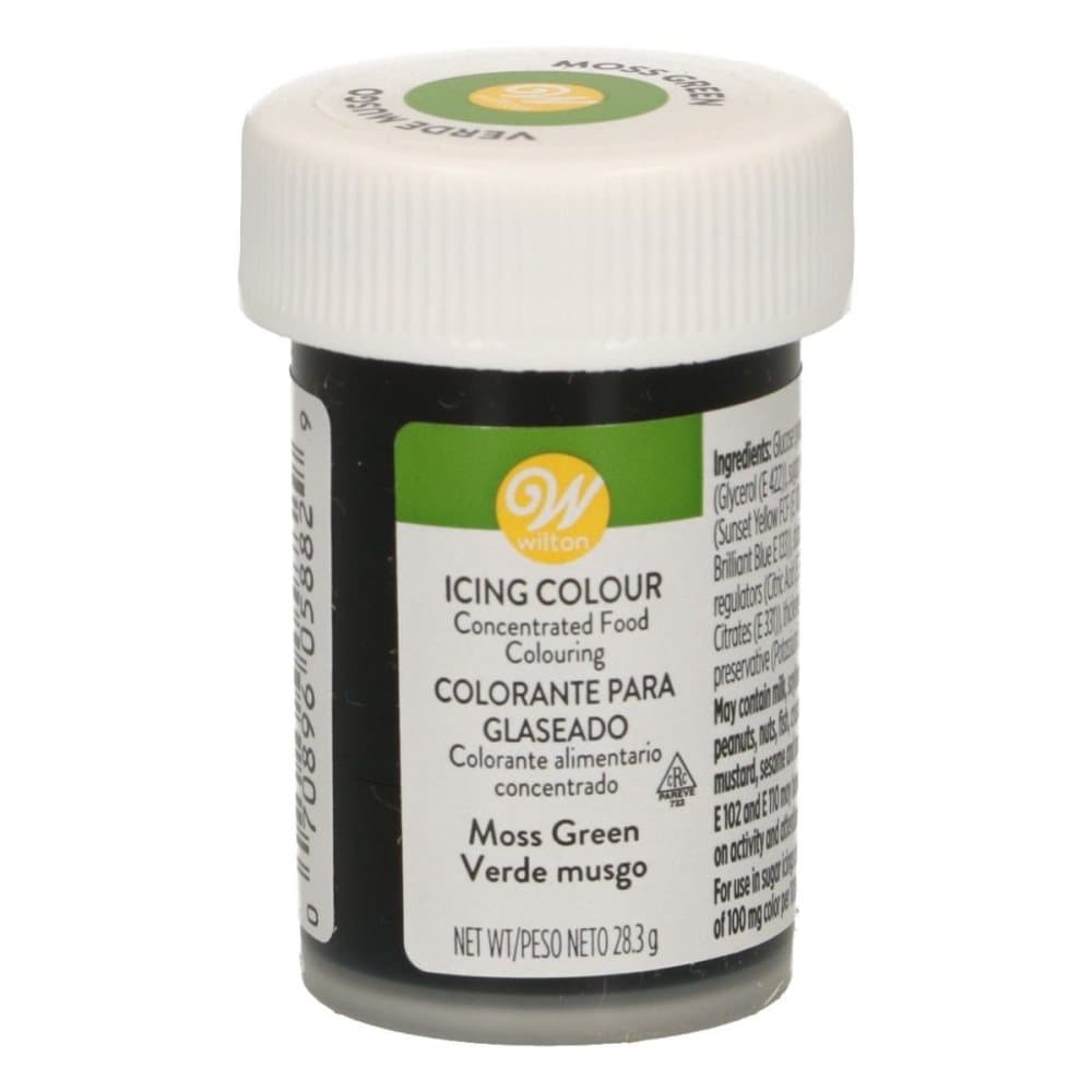 Moss Green Wilton Icing Color 28g Livsmedelsfärg