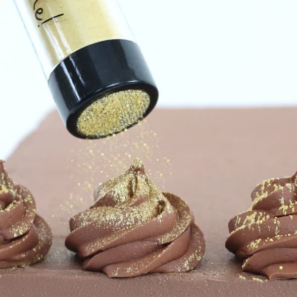 Gold Dekorationsdust Shaker Pulverfärg 10g PME
