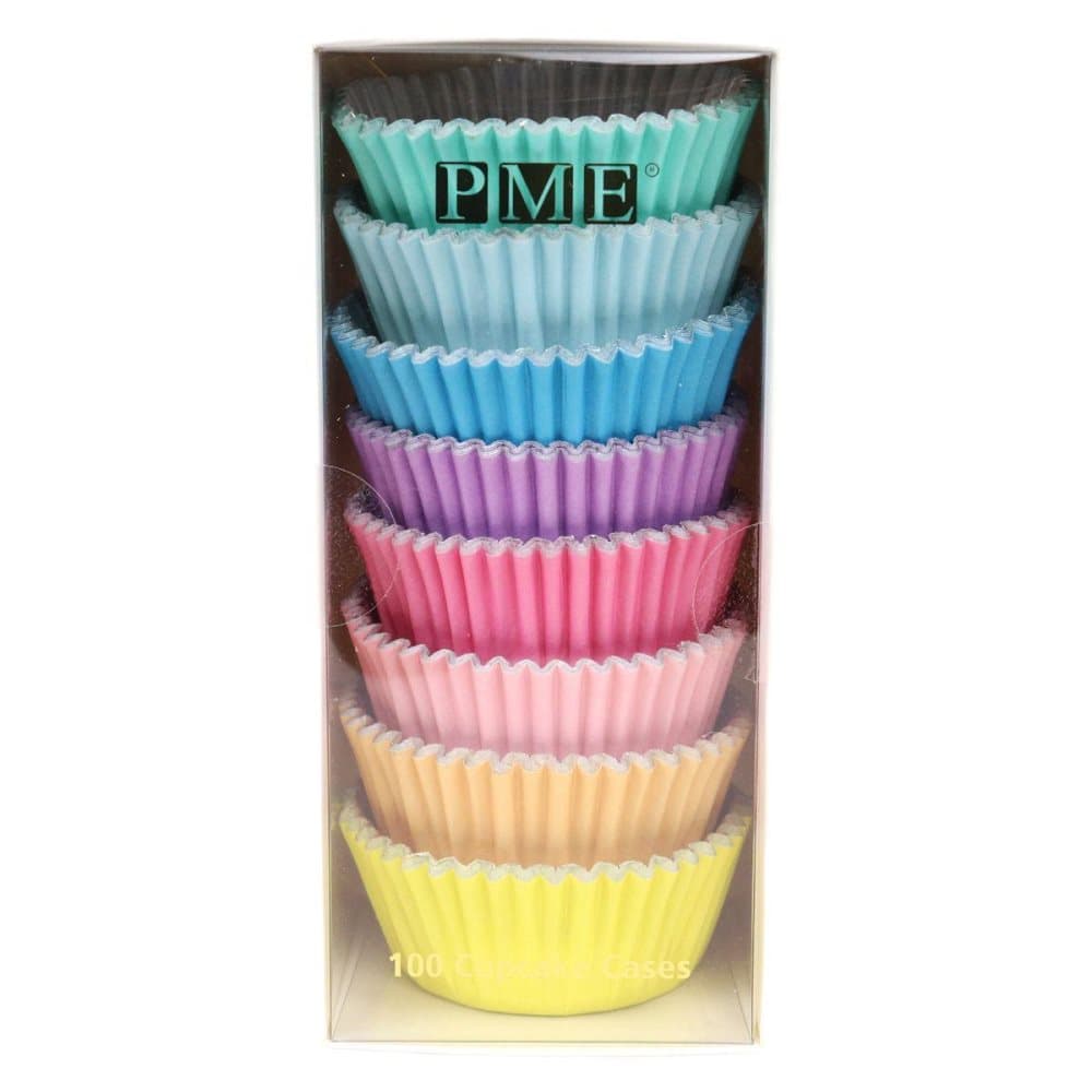 Pastel Muffinsformar Folie 100st PME