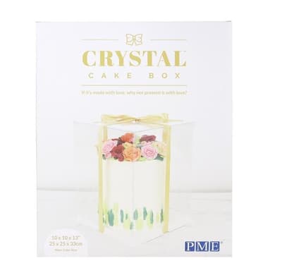 25cm Crystal Cake Box Tårtkartong PME 1st