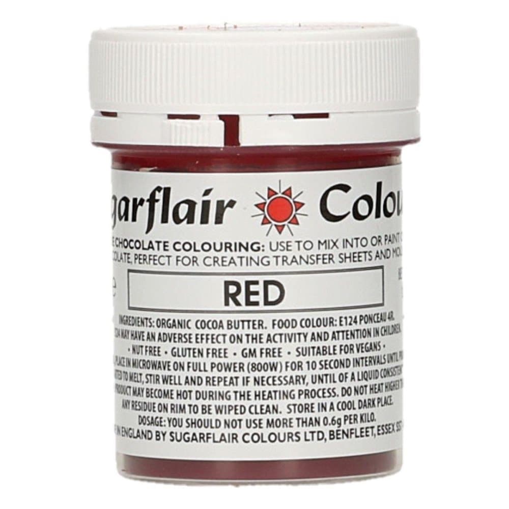 Red 35g Chokladfärg Sugarflair