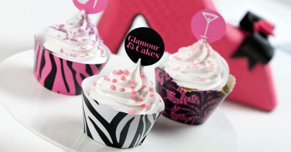 Muffinsformar / Cupcake Wrappers & Toppers Pirater Decora