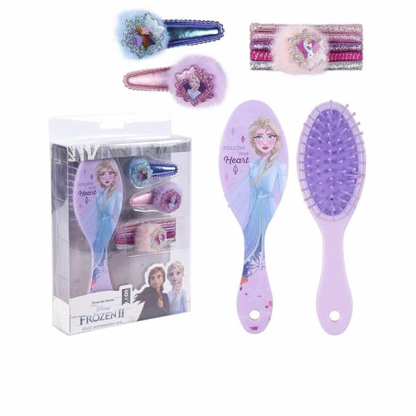 Sæt til Børnefrisør Princesses Disney Frozen (8 Dele)