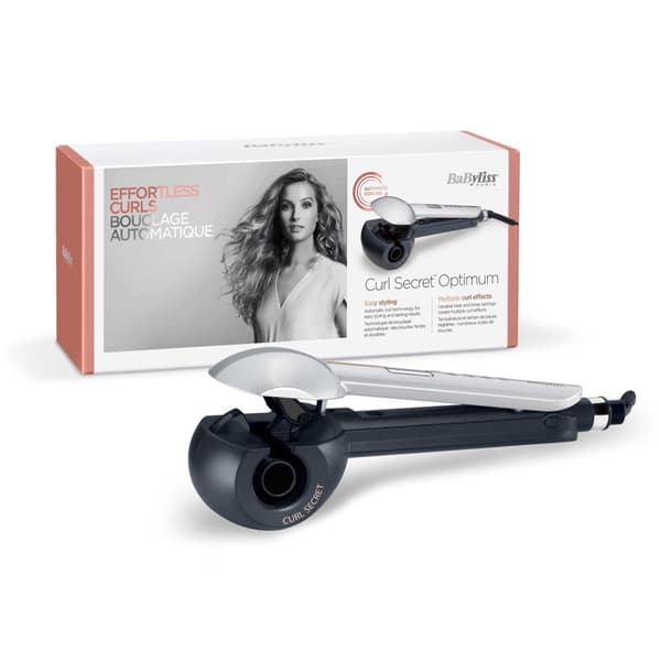 BaByliss Curl Secret Optimum Curling rauta lämmin musta 25 W 98,4" (2,5 m)